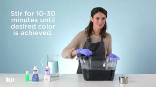 Rit All Purpose Liquid Dye| Top Tips on Dying Fabrics
