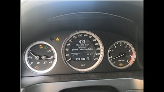 Mercedes 2011 W204 Kasa EBV, ABS, ESP Lastik basıncı denetimi çalışmıyor hatası.