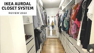 Ikea Aurdal Closet System 1 Year Review 2022