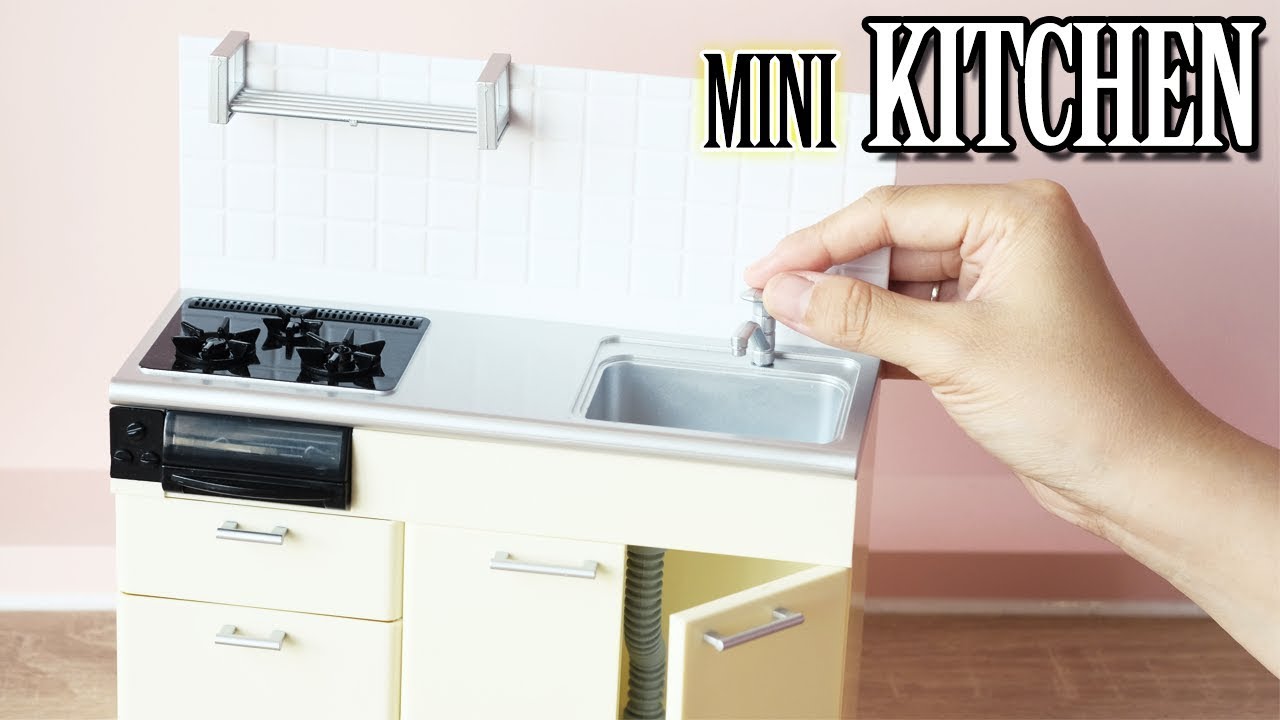 REMENT UNBOXING Mini Kitchen & Dinning Table Miniature Land YouTube