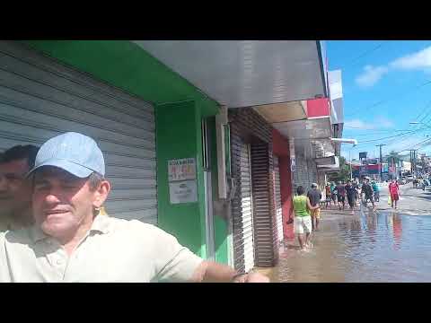 alagamento em Macaíba r.n dia 04 07 2202