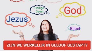 🔴Zijn we werkelijk in geloof gestapt?💖(live) #gebedsvlog #bemoediging #jezus