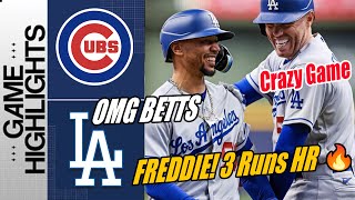 LA Dodgers vs CHC Cubs [Today Highlights] OMG 3 Runs HR [Dodgers Let's Go] | MLB Highlights by Trai Quê 84 58 views 1 month ago 18 minutes