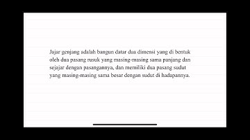 PEMBUKTIAN LUAS LINGKARAN DENGAN PENDEKATAN JAJAR GENJANG