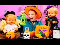 Nenuco puppen auf deutsch die zwillinge feiern halloween irene und puppen