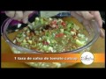 Ceviche de banano verde & Angu de guineos con chorizo (Miércoles 21 de setiembre del 2016)