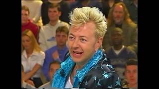 Video thumbnail of "Brian Setzer (Stray Cats) 1999 interview, Paris France HD"