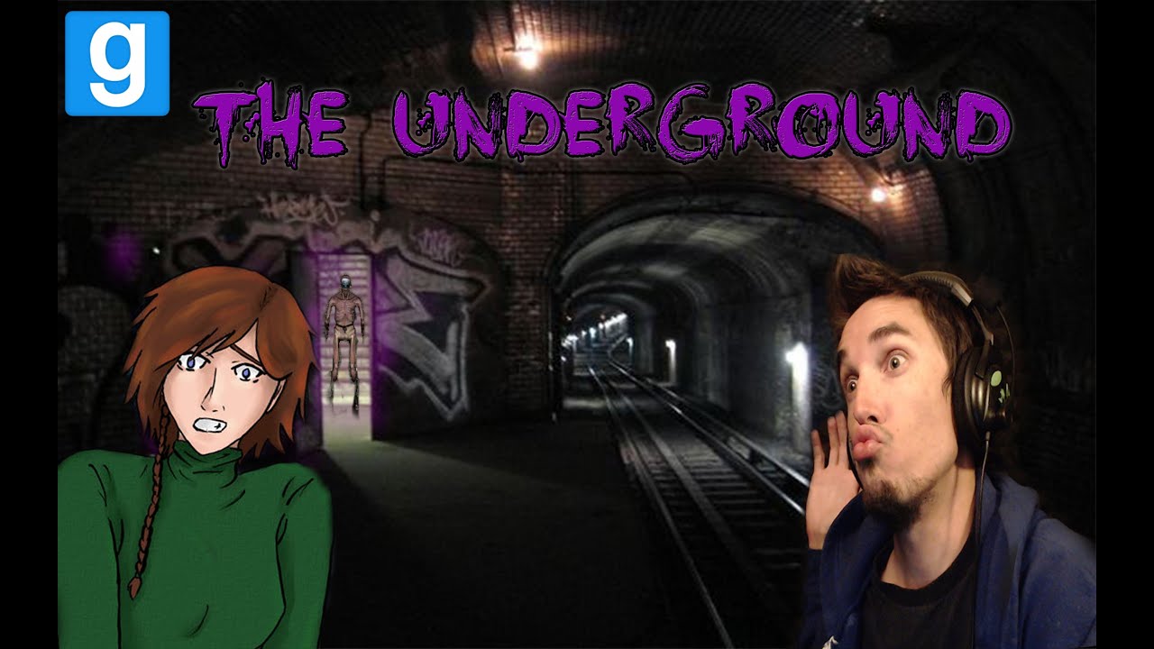 Beware the Underground! Gmod Horror Map w/ MissScarlett