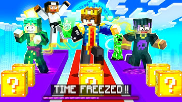 I SECRETLY CHEATED IN LUCKY BLOCK RACE 😂