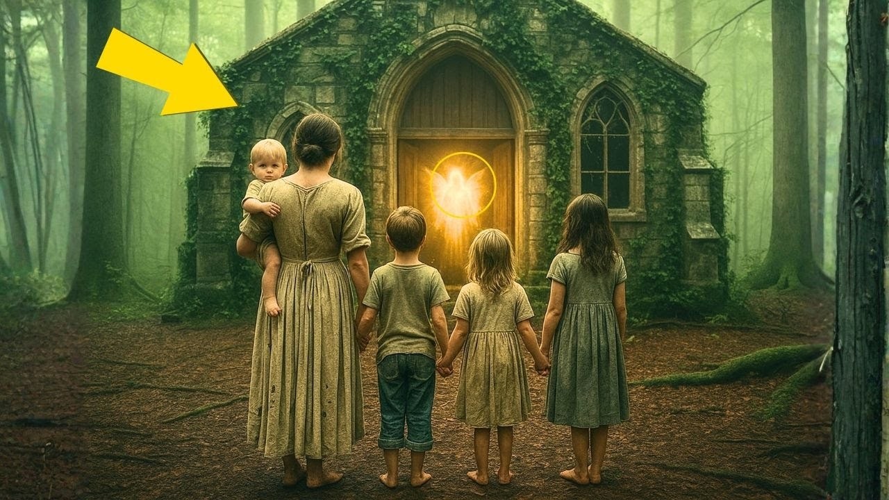 La Viuda Se Mudó a Una Iglesia Abandonada En El Bosque — Hasta Que Vio Algo En El Techo
