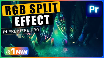How to Create RGB SPLIT Effect in Premiere Pro