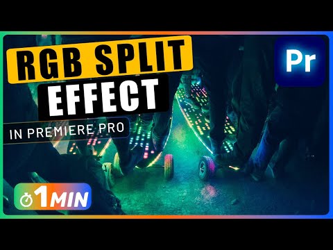 How to Create RGB SPLIT Effect in Premiere Pro