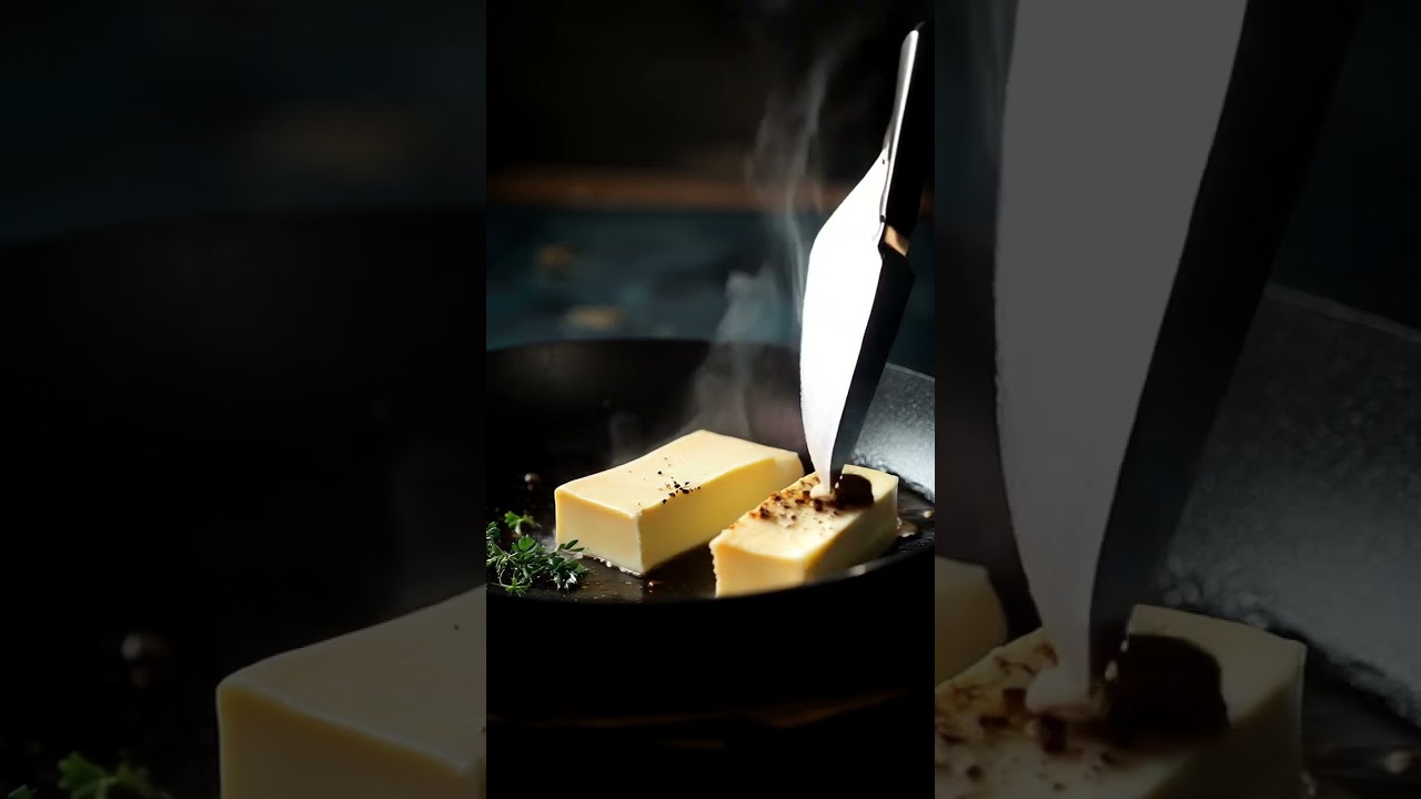 ASMR Gentle Butter Melting | Soft Sizzles & Smooth Visual Flow – Ultra Relaxing