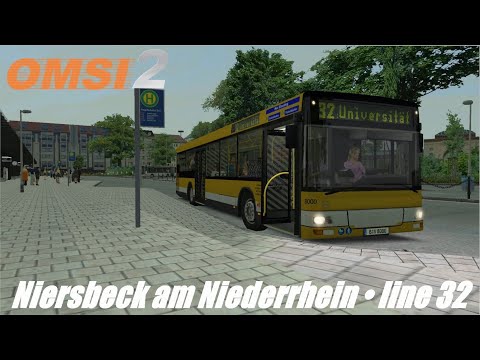 OMSI 2 • Niersbeck am Niederrhein (line 32) • MAN NL 263