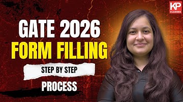 GATE 2026 Form Filling Process 🔥 | Step-by-Step Guide to Fill GATE Application Form Correctly