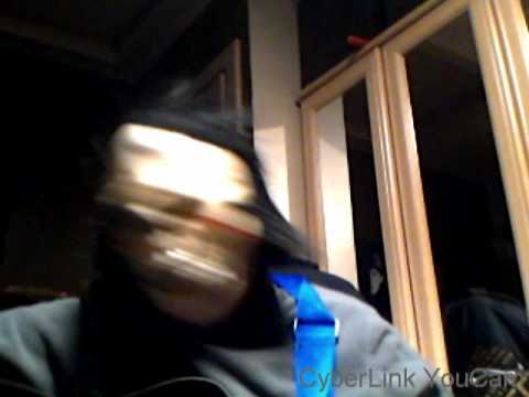 this is me dan int eh mask playing Ac