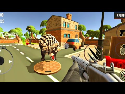 Dinosaur Hunter Dino City - Android Gameplay