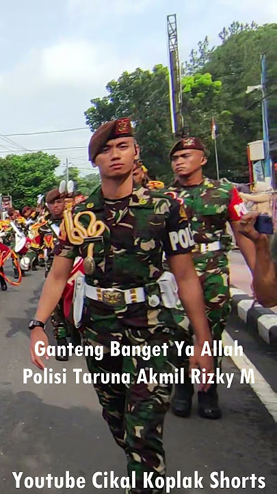 YA ALLAH GANTENGNYA! Poltar Artis Akmil Magelang Rizky Mahendra #shorts #drumband #akmil