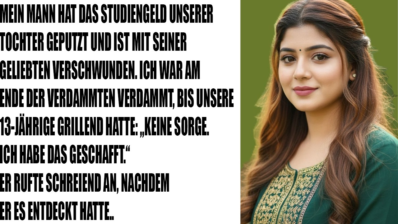 Mein Mann stahl das College-Geld unserer Tochter – bis meine 13-Jährige ihn überlistete