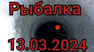 Рыбалка на поплавок 13 марта 2024 г!Эта черная дыра забита рыбой ...