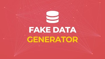 Generate Fake Data Instantly for Testing & Development