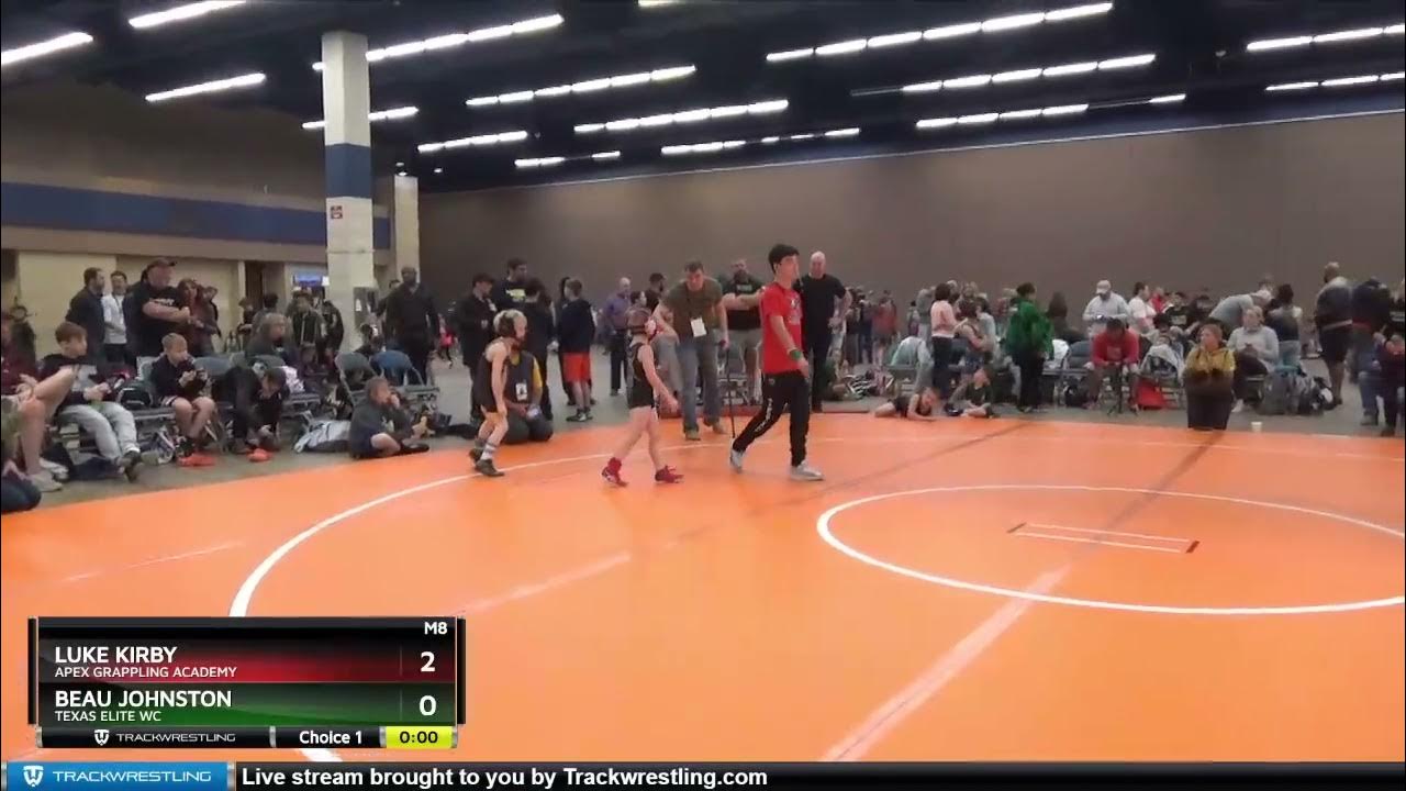 56 Lbs 1st Place Match Beau Johnston, Texas Elite WC Vs Luke Kirby
