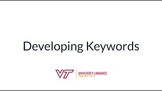 Developing Keywords Net Worth