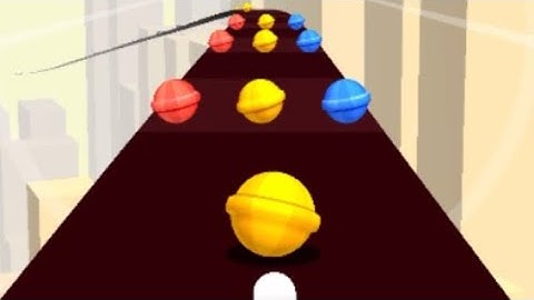 COLOR ROAD - All Level / Gameplay IOS  .