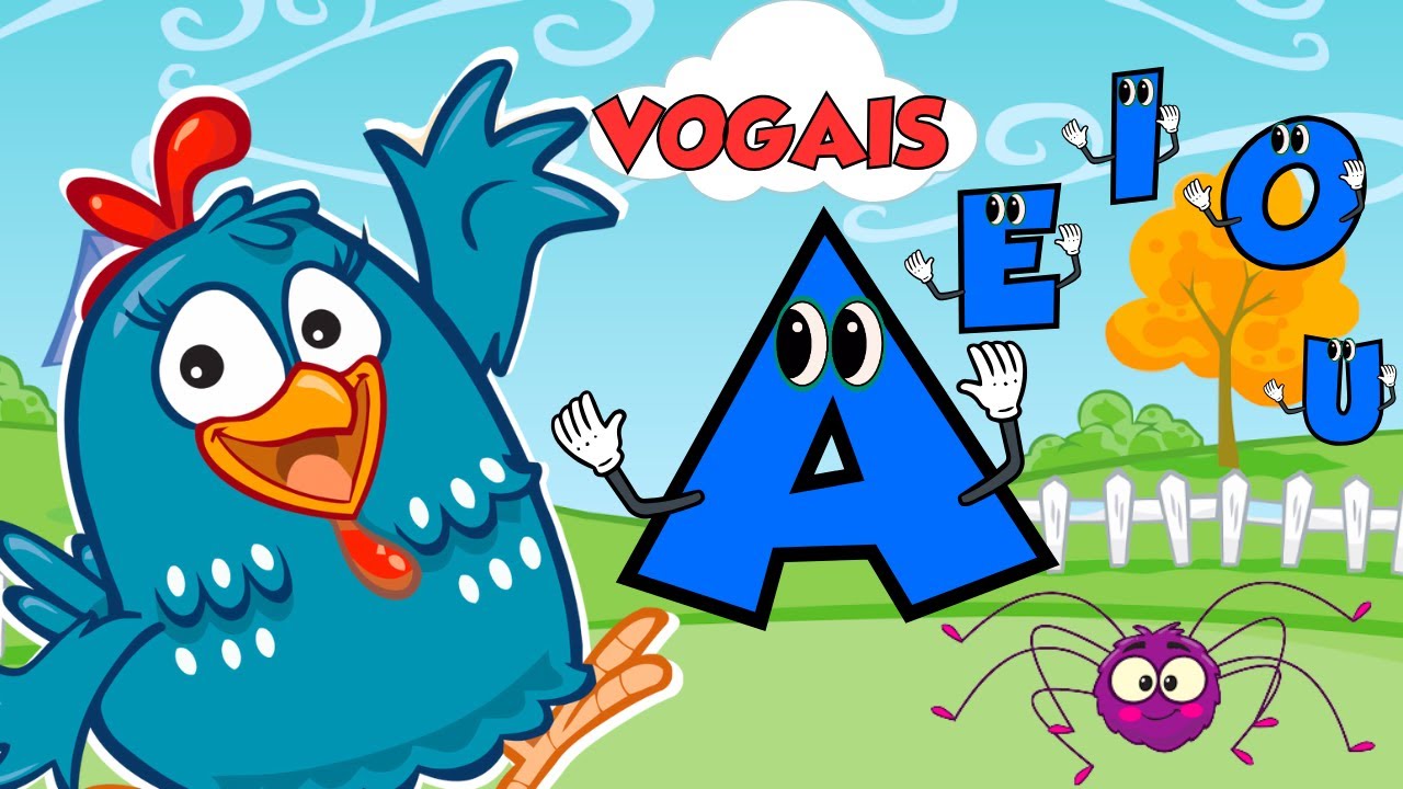 🐥 APRENDA COM A GALINHA PINTADINHA O ALFABETO EM PORTUGUÊS | ABC ...