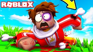 ¡ME ROMPO TODOS LOS HUESOS EN ROBLOX! 🤕💥 | SRGATO