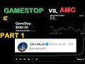 Gamestop vs AMC Part 1: the short squeeze live Updates with Convo: Gamestonks Diamond Hands Meme
