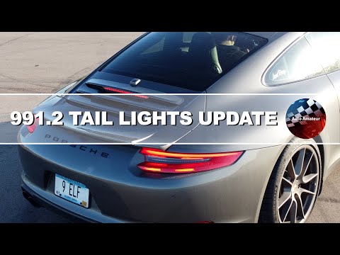 991.2 Rear End Upgrade for my 991.1 Porsche 911 - Bumper and 3D Tail Lights