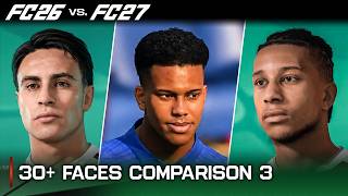 EA Sports FC 27 vs EA Sports FC 26 | 30+ Faces Comparison 3