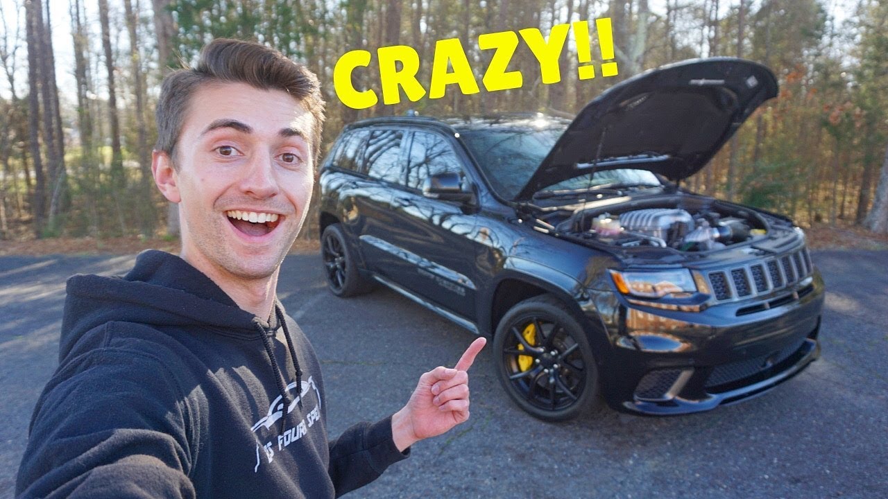 Driving A 1000 HORSEPOWER Jeep Trackhawk!! - YouTube