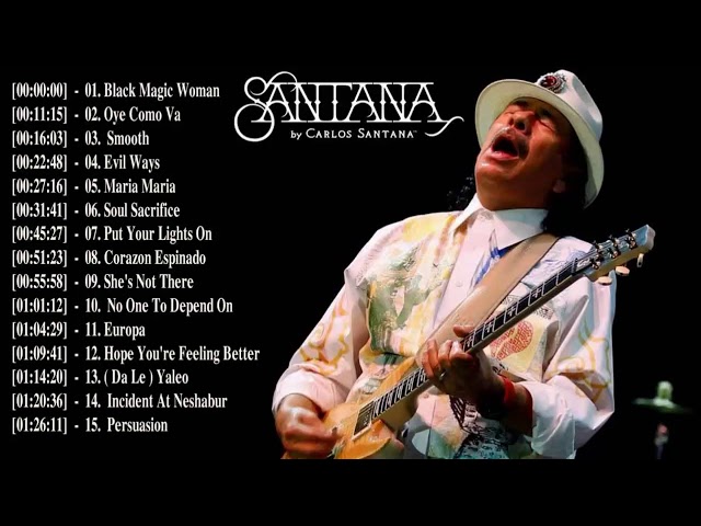 The Best of Santana Full Album 1998 class=