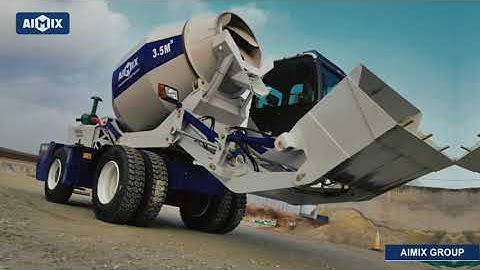 Self Loading Concrete Mixer Truck in Malaysia