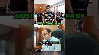 Judge quickly sees that the defendant was targeted for his race and dismissed the case.