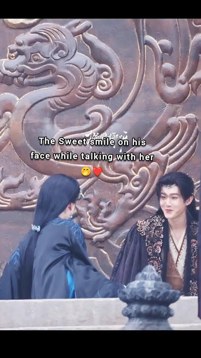 🤭❤️ Tian Jia Rui's behavior is with Dudu in new drama set #chenduling #tianjiarui #cdrama #shorts