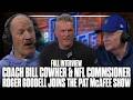 Roger Goodell Answers Bill Cowher On NFL's Referee Dispute, 18 Games, &amp; More