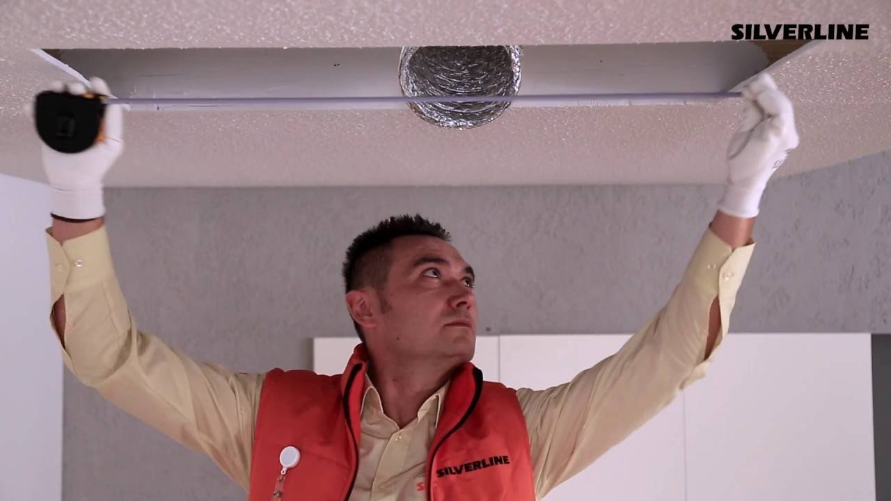 How To Install A Ceiling Hood Youtube