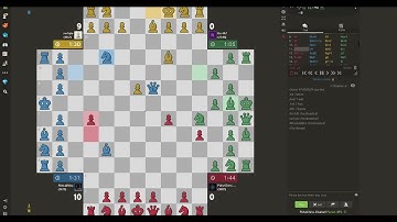 4 Player Chess - Checkmate in 35 moves #chess
