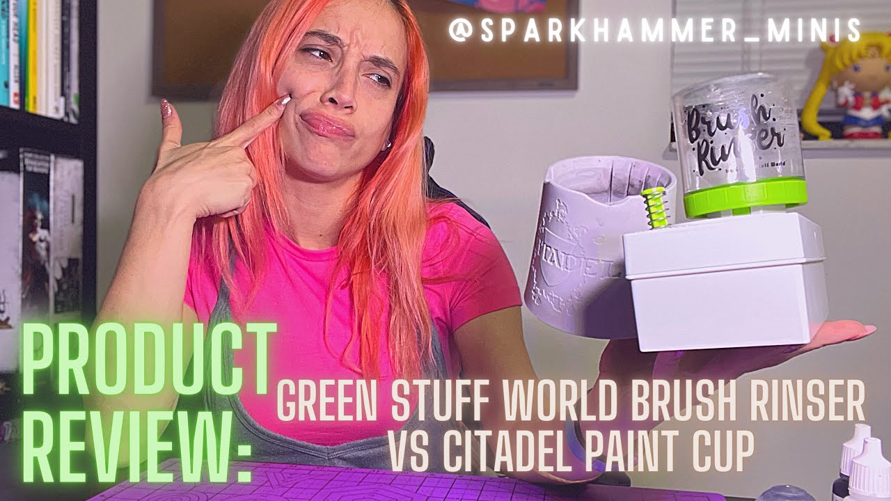 Product Review: Green Stuff World Brush Rinser VS Citadel Water Cup 