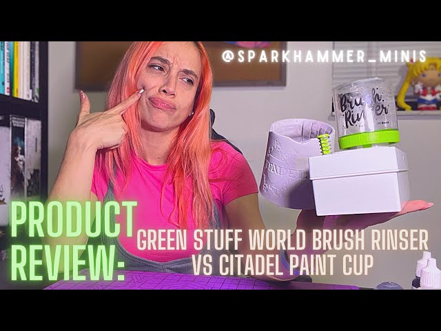 Green Stuff World Brush Rinser (Review) - Tangible Day