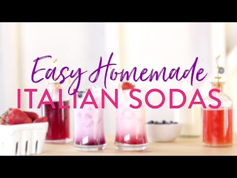 Easy Homemade Italian Sodas