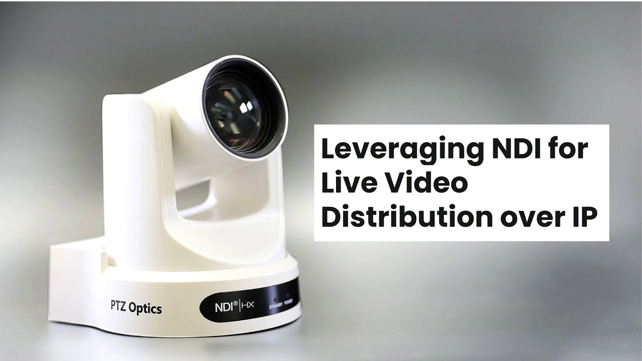 Leveraging NDI® for Live Video Distribution over IP YouTube