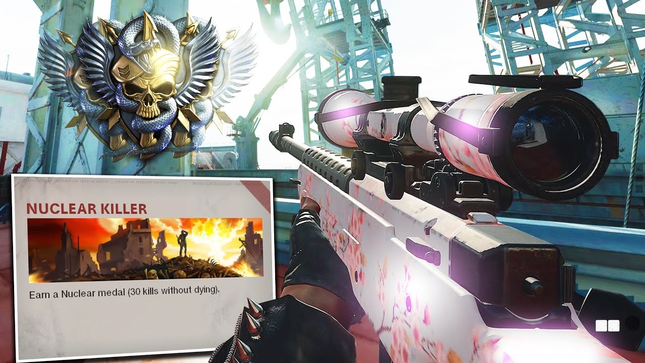 I got my FIRST TACTICAL NUKE on Black Ops Cold War! (Sniping)