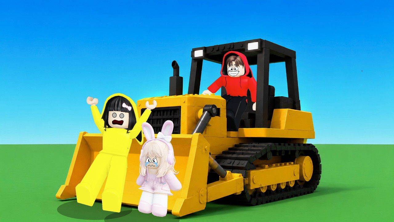 Yuta, Mio Dan Baby Celine Naik Buldozer Untuk Dapatkan Brainrot || ROBLOX