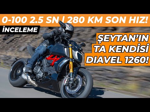 Ducati Diavel 1260 İncelemesi | 0-100 2.5 Saniye! Aklımız Gitti! 😈 Top Speed?