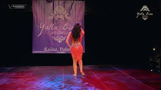 Anita bellydance -DRUM SOLO 1st place winner at Yalla Bina  festival 2023