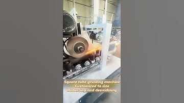 Square Pipe Polishing Machine#rustremoval  #metalpolishing  #squarepipe #industrialmachinery